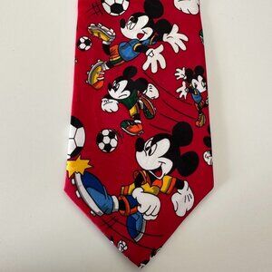 Mickey Mouse Soccer tie Vintage